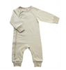 Fibre for Good - Side Zip Romper - LY083STP. Fibre for Good - Side Zip Romper - LY083STP.