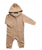 Fibre for Good - Cotton Fleece Long Sleeve Hooded Playsuit - LY099. Fibre for Good - Cotton Fleece Long Sleeve Hooded Playsuit - LY099.