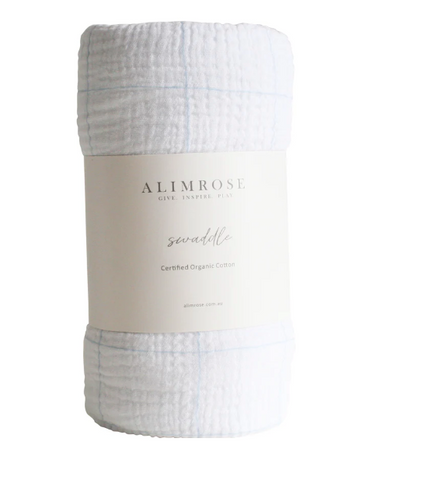 Alimrose Grid Swaddle