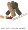 Maileg Bonfire Set for Hiker Mouse Maileg Bonfire Set for Hiker Mouse