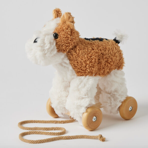 Dog Plush Pull Along.