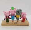 Knitted Finger Puppets. Knitted Finger Puppets.