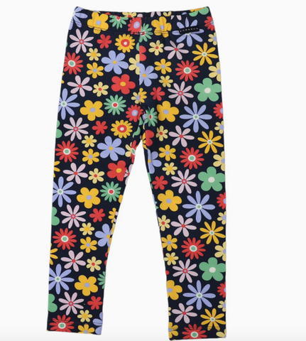 Korango Flower Print Cotton Legging.