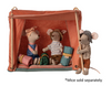 Maileg Happy Camper Tent - Mouse - 2025. Maileg Happy Camper Tent - Mouse - 2025.