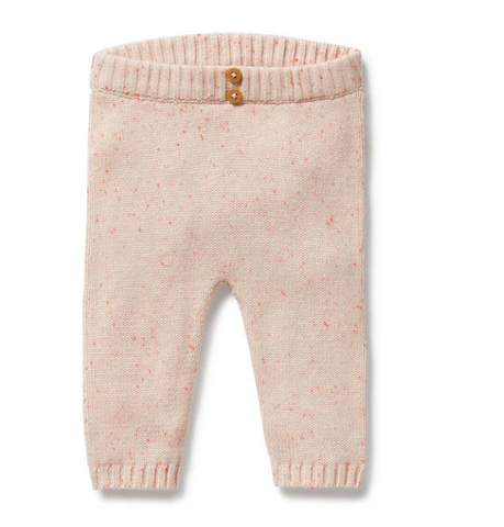 Fairy Floss Organic Knitted Legging.