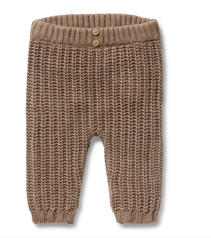 Coco Speckle Organic Knitted Legging.