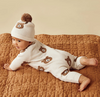Beary Cute Organic Knitted Jacquard Growsuit. Beary Cute Organic Knitted Jacquard Growsuit.