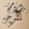 Beary Cute Organic Knitted Jacquard Jumper. Beary Cute Organic Knitted Jacquard Jumper.