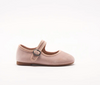 Arlo Ballet Shoe - Blush Velvet. Arlo Ballet Shoe - Blush Velvet.