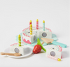 Wooden Birthday Cake. Wooden Birthday Cake.