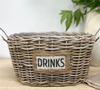 Rattan Drinks Cooler. Rattan Drinks Cooler.