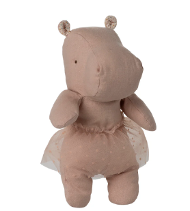 Maileg Safari Friends Hippo with Tutu.