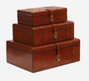 Savoy Leather Storage Boxes. Savoy Leather Storage Boxes.