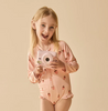 Strawberry Kisses Long Sleeved Swimsuit. Strawberry Kisses Long Sleeved Swimsuit.