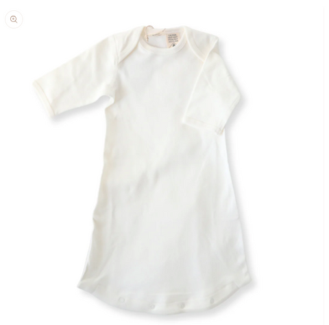 Fibre For Good Organic Cotton Sleeping Gown - LY018