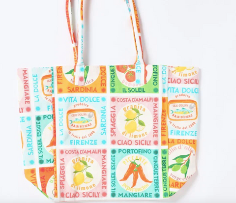 Walnut Barbados Tote -Ciao Sicily