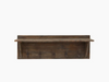 Wooden Wall Shelf with Hooks Wooden Wall Shelf with Hooks