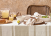 Striped Linen Tablecloth Striped Linen Tablecloth