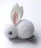 White Bunny Clips. White Bunny Clips.