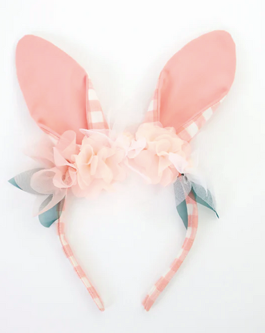 Meri Meri Embellished Floral Bunny Headband