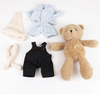 Morris Bear with Clothes in Suitcase. Morris Bear with Clothes in Suitcase.