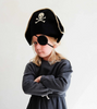 Pirate hat and patch dress up set. Pirate hat and patch dress up set.