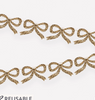 Meri Meri Gold Glitter Bow Garland Meri Meri Gold Glitter Bow Garland