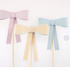 Meri Meri Pastel Bow Cake Toppers Meri Meri Pastel Bow Cake Toppers