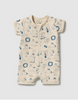 Wilson & Frenchy Tout est Magique Organic Boyleg Zipsuit Wilson & Frenchy Tout est Magique Organic Boyleg Zipsuit