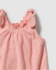 Wilson & Frenchy Petal Pink Organic Terry Tie Playsuit Wilson & Frenchy Petal Pink Organic Terry Tie Playsuit