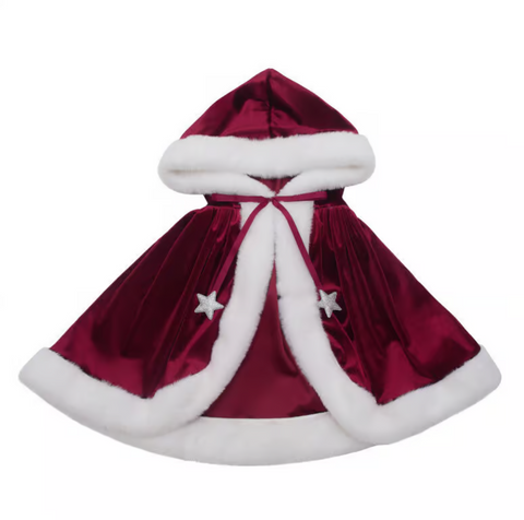 Mrs Claus Red Cape