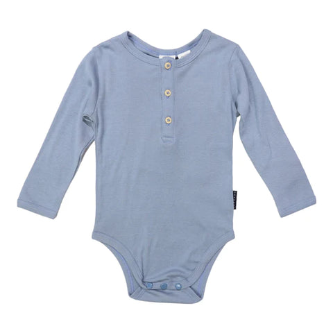 Cotton Modal Henley Bodysuit