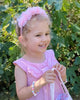 Laura Hinkley Pink Posy Headband Laura Hinkley Pink Posy Headband