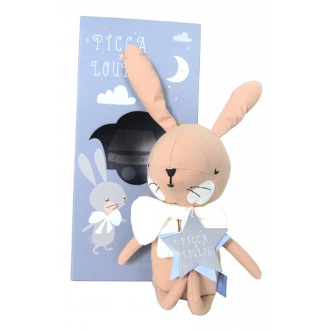 Rabbit & His Bowtie in Gift Box - Pink