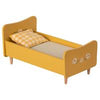 Maileg Wooden Bed Mini Yellow Maileg Wooden Bed Mini Yellow