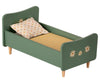 Maileg Wooden Bed Mini Green Maileg Wooden Bed Mini Green