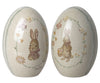 Maileg Easter Egg Metal Tin (Set of 2) Maileg Easter Egg Metal Tin (Set of 2)