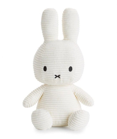 Miffy Sitting Corduroy - White (50cm)