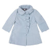 Korango - Frill  Front Coat. Korango - Frill  Front Coat.