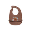 Oyoy Bib Rainbow (Pack of 2) - Brown