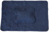 Cot Quilt & Pillow Set (Straight) - Navy