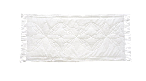 Baby and Toddler Bath Towel - White