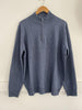 Denim Blue Men's Hunter with Tan Patches Denim Blue Men's Hunter with Tan Patches