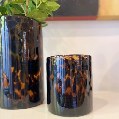 Tortoise Shell Vase - Classic Large