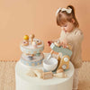 Wooden Cake Stand Set Wooden Cake Stand Set