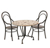 Maileg Dining Table with 2 Chairs. Maileg Dining Table with 2 Chairs.