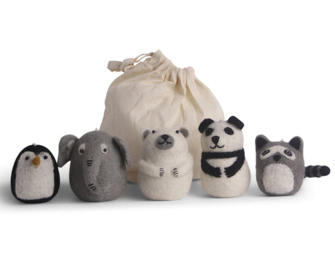 Gry & Sif - Zoo Animals (Set of 5)
