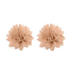 Flower Chiffon Clips