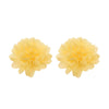 Flower Chiffon Clips