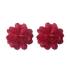 Flower Chiffon Clips